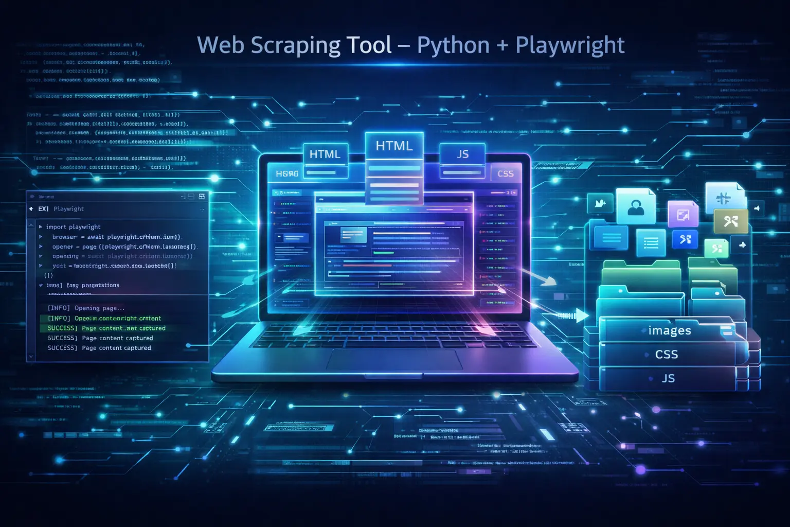 Scrape Website Tool – Personal project by Santosh Gautam Full Stack Developer Gurugram