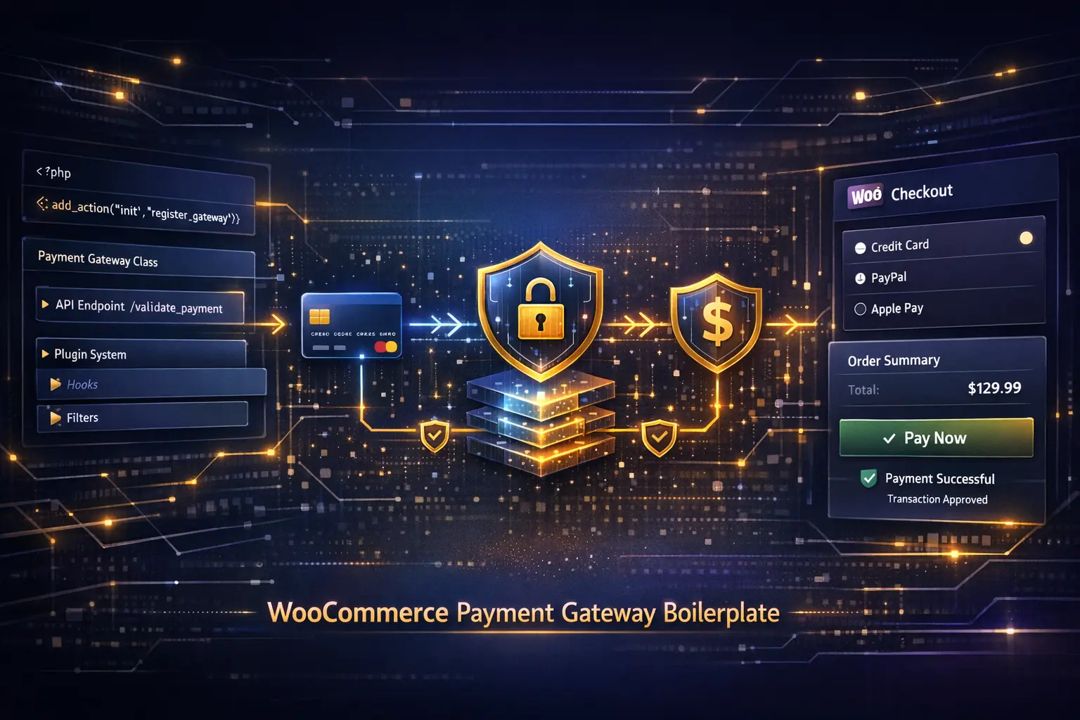 WooCommerce Payment Gateway Boilerplate — Custom PHP Plugin by Santosh Gautam India